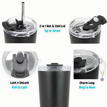 Load image into Gallery viewer, VASO TÉRMICO PARA CAFÉ O TÉ - TUMBLER 20 oz. / 590 ml. - SEATTLE