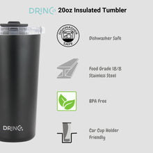 Load image into Gallery viewer, VASO TÉRMICO PARA CAFÉ O TÉ - TUMBLER 20 oz. / 590 ml. - SEATTLE