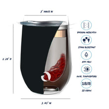 Load image into Gallery viewer, VASO TÉRMICO PARA FRÍOS O CALIENTES - "CALIFORNIA" TUMBLER 12 oz. / 355 ml.