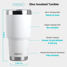 Load image into Gallery viewer, VASO TÉRMICO PARA FRÍOS O CALIENTES - TUMBLER 30 oz. / 887 ml.