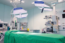 Load image into Gallery viewer, SÁBANA O FICHA QUIRÚRGICA - Color verde jade, tamaño 72" x 108"